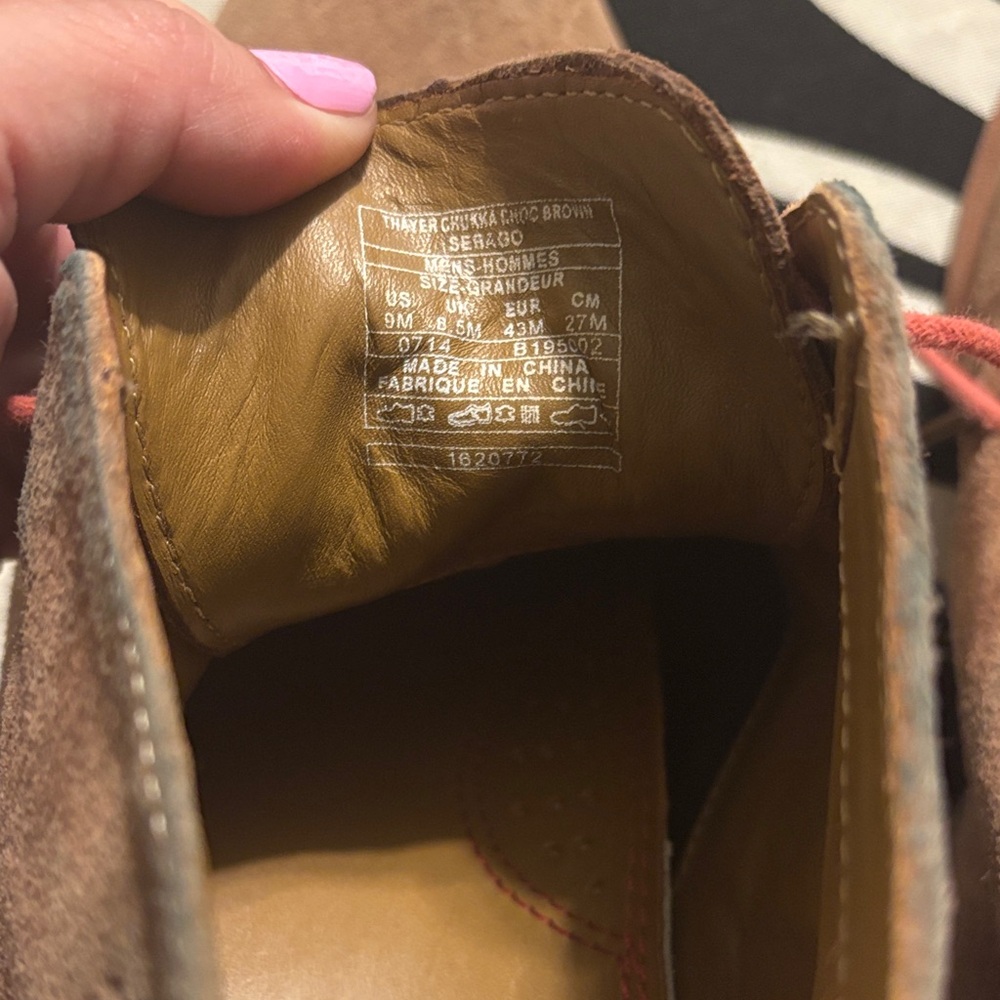 Sebago Tan Suede Chukka Boots - Picture 6 of 7